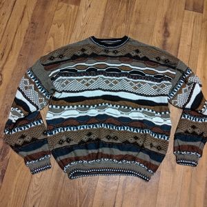 Colorful coogi like Vintage sweater
